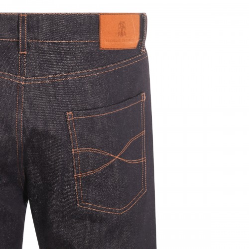 BLUE COTTON JEANS