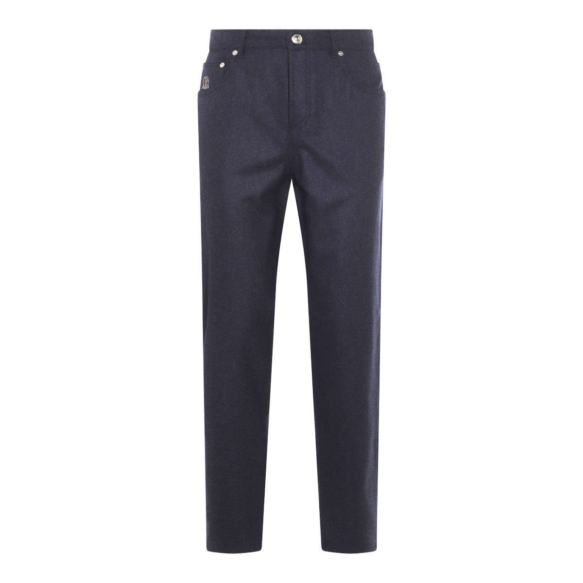 NAVY COTTON PANTS 