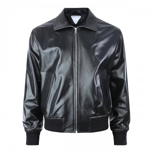 BLACK LEATHER JACKET