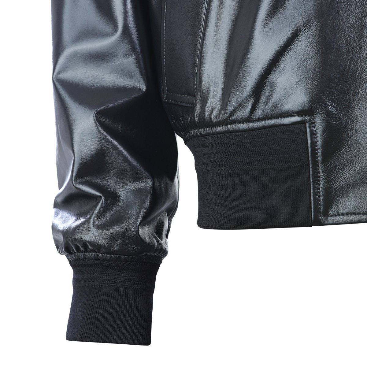 BLACK LEATHER JACKET