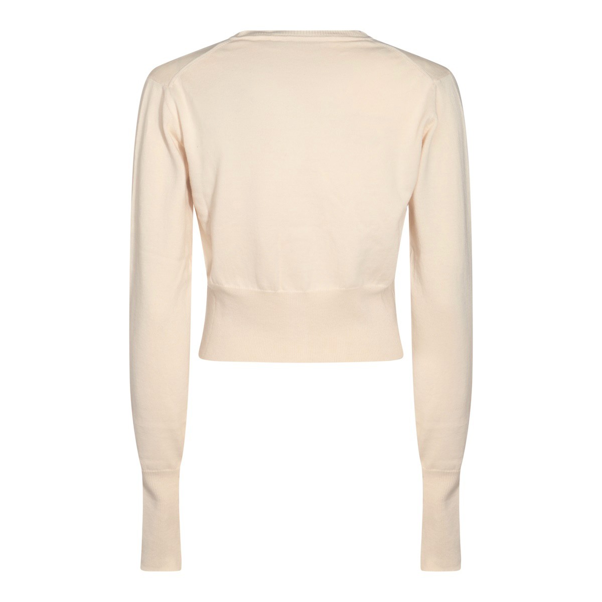 CREAM COTTON KNITWEAR  CREAM COTTON KNITWEAR