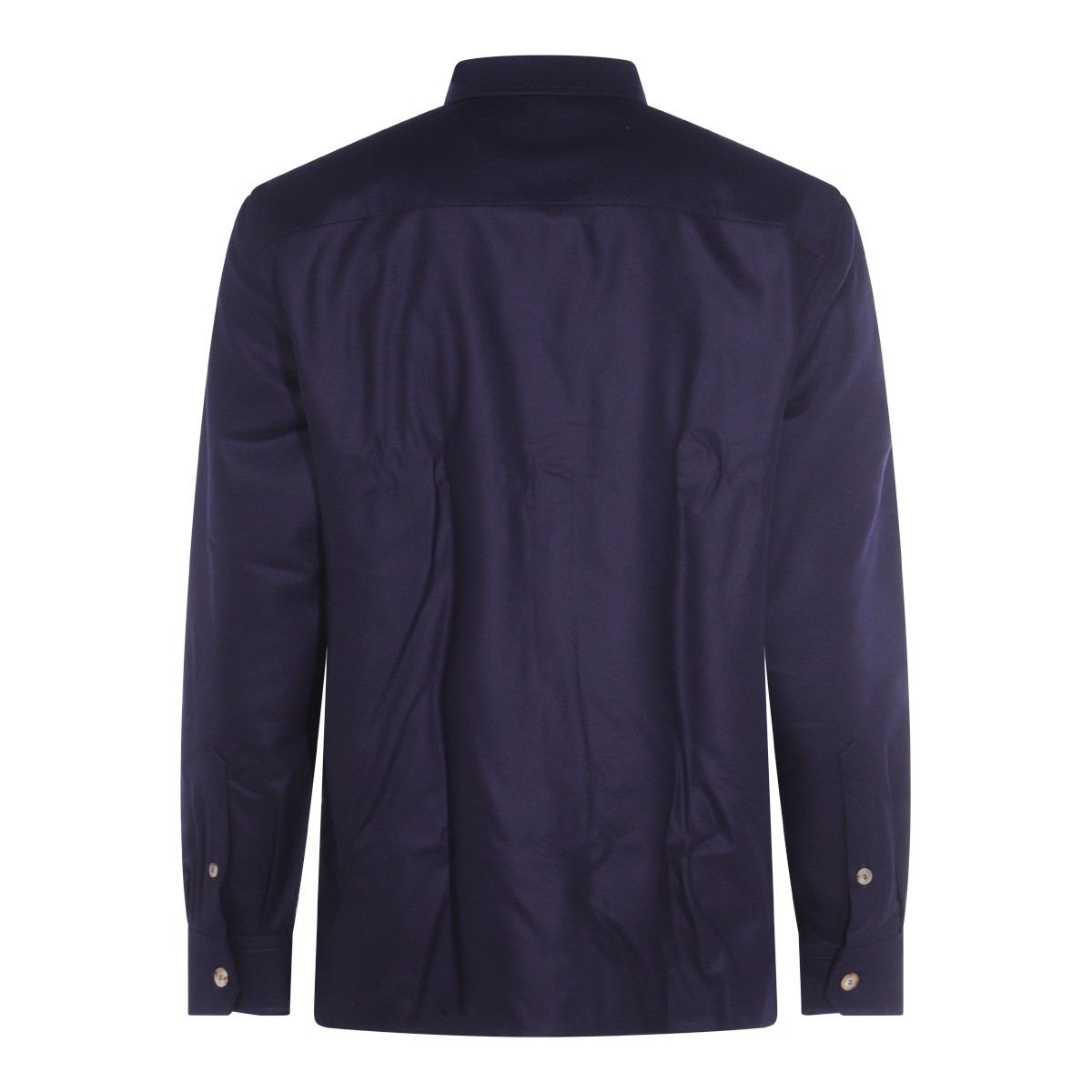 NAVY WOOL SHIRT NAVY WOOL SHIRT