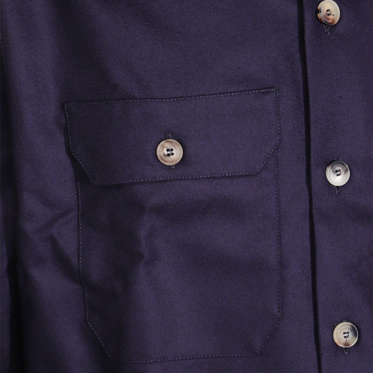 NAVY WOOL SHIRT NAVY WOOL SHIRT