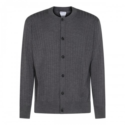 GREY WOOL KNITWEAR