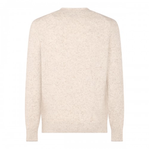 BEIGE COTTON KNITWEAR