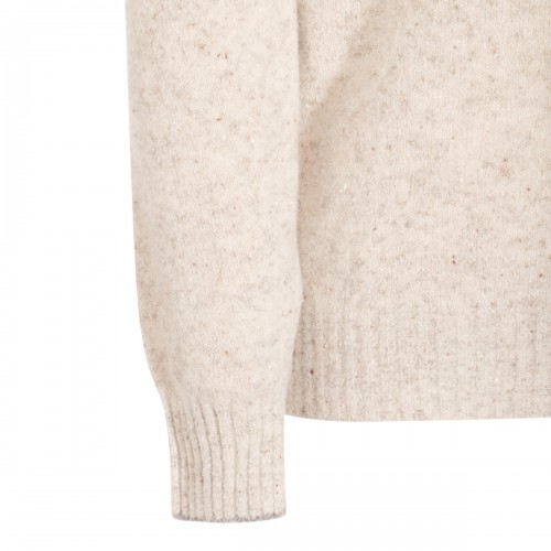 BEIGE COTTON KNITWEAR