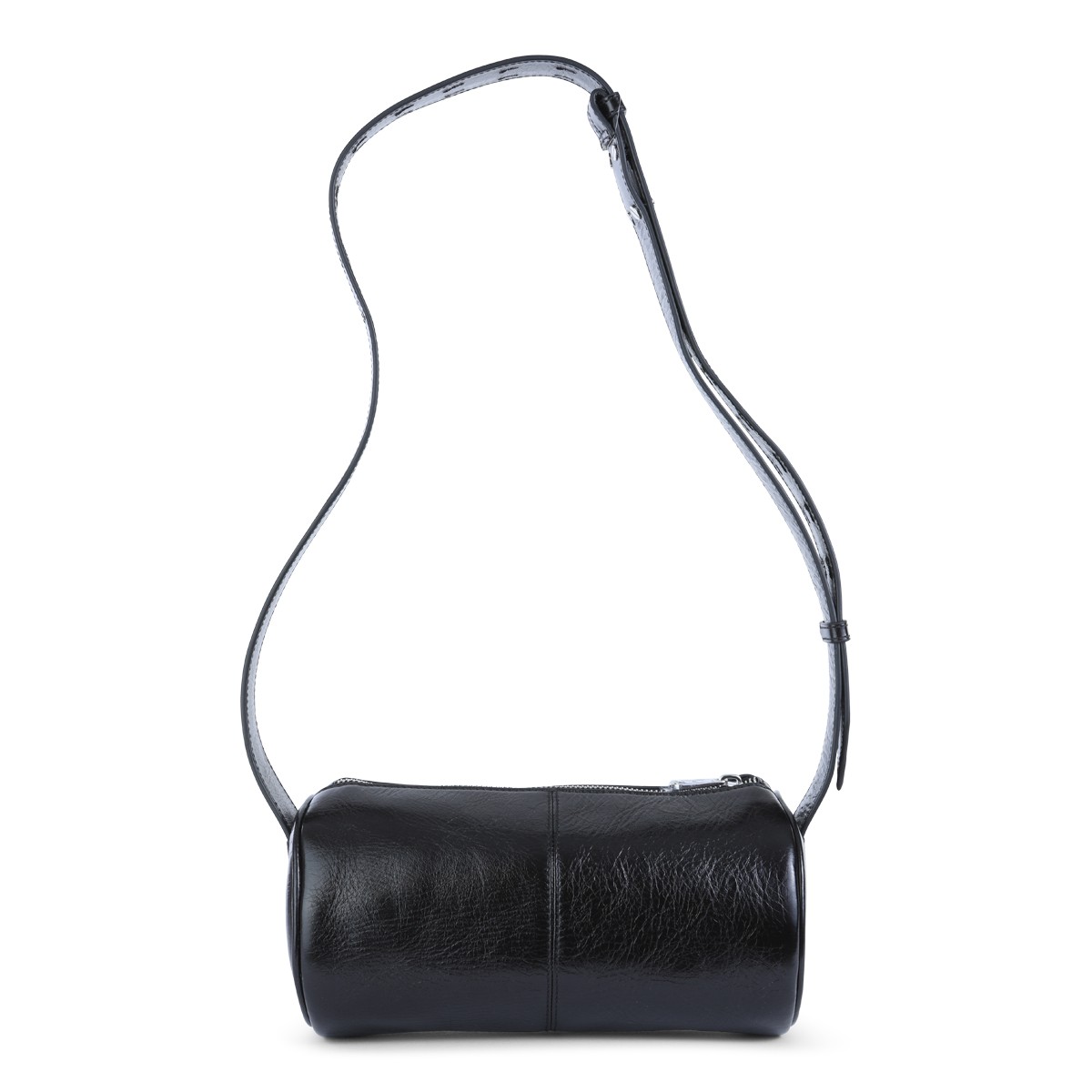 BLACK LEATHER LE DOUDOU SHOULDER BAG BLACK LEATHER LE DOUDOU SHOULDER BAG
