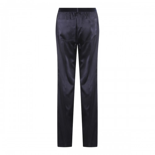 NAVY SILK PJ PANTS