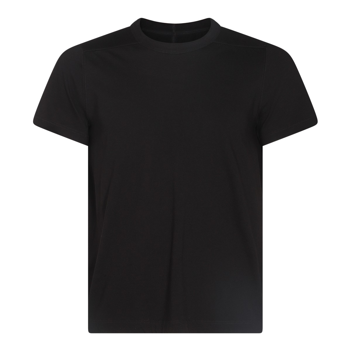 BLACK COTTON SHORT LEVEL T T-SHIRT