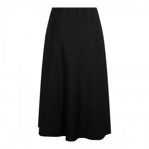 BLACK COTTON SKIRT