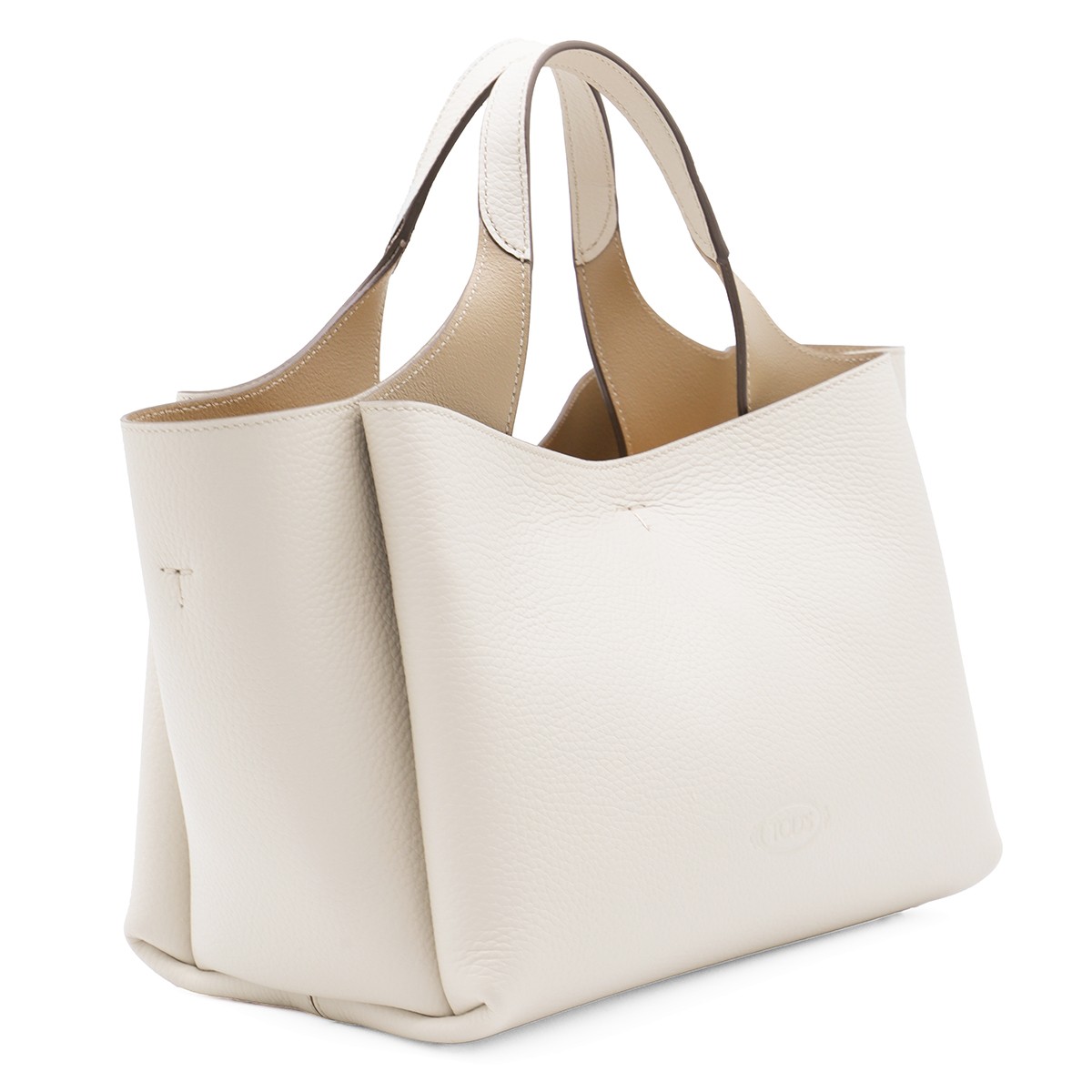 WHITE LEATHER MINI TOP HANDLE BAG WHITE LEATHER MINI TOP HANDLE BAG