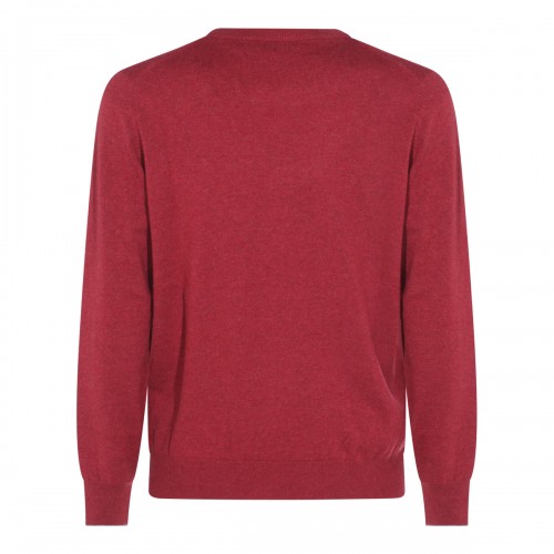 RED COTTON KNITWEAR