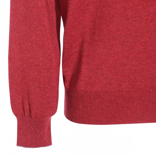 RED COTTON KNITWEAR