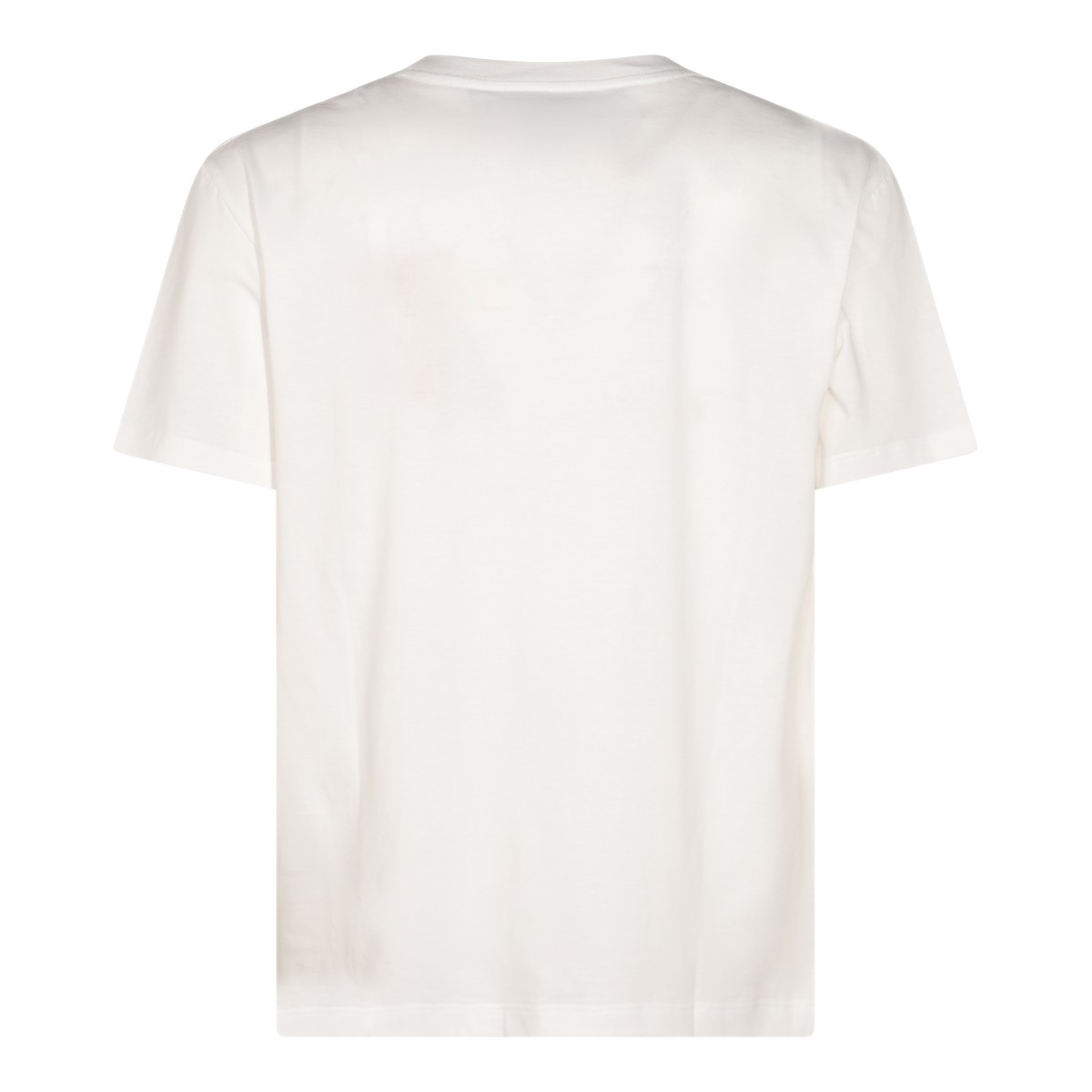 WHITE COTTON T-SHIRT