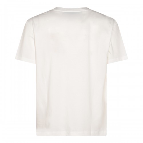 WHITE COTTON T-SHIRT