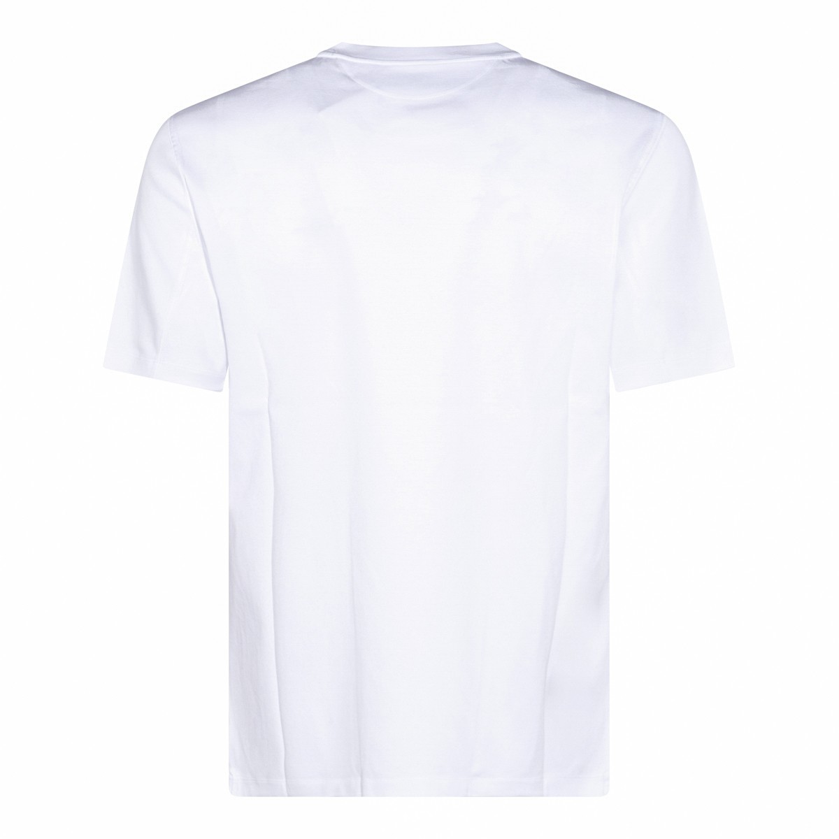 WHITE COTTON T-SHIRT