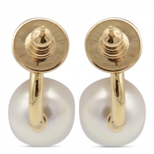 GOLD METAL EARRINGS