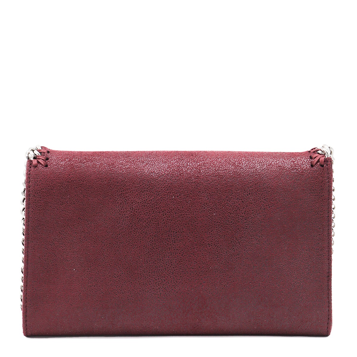 GREY MINI FALABELLA SHOULDER BAG