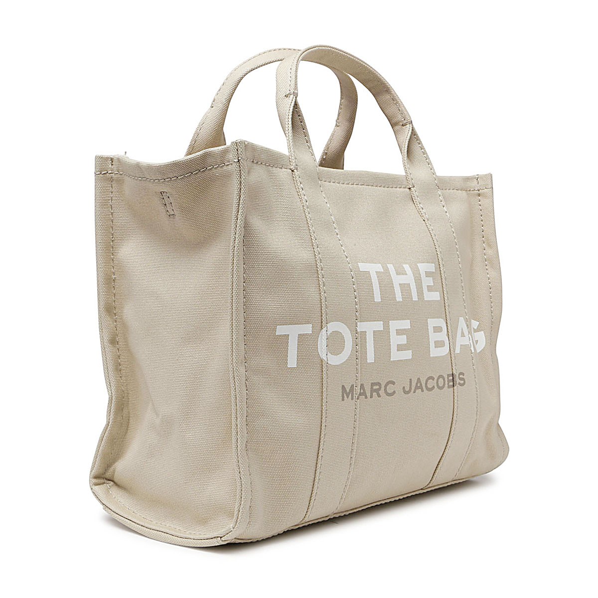 BEIGE COTTON THE MEDIUM TOTE BAG BEIGE COTTON THE MEDIUM TOTE BAG