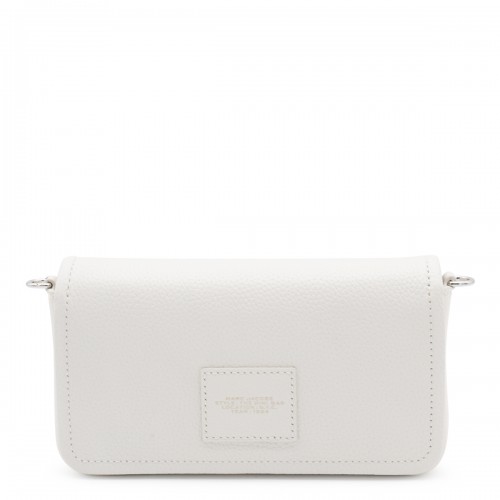 WHITE LEATHER MINI BAG