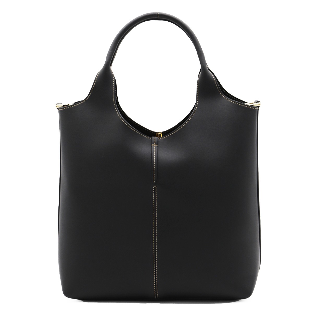 BLACK LEATHER TOP HANDLE BAG BLACK LEATHER TOP HANDLE BAG