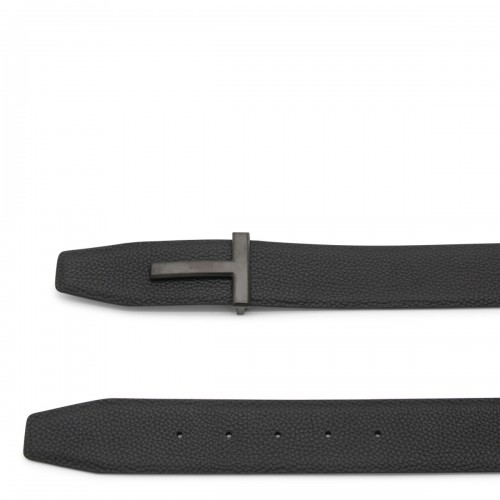 BLACK LEATHER BELT