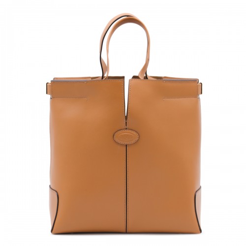 BROWN LEATHER TOTES