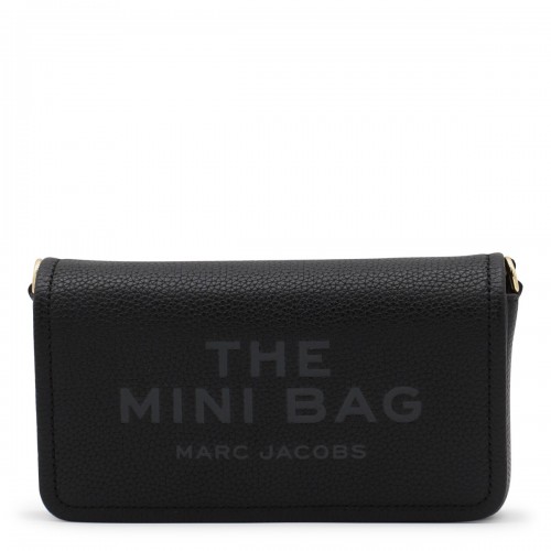 BLACK LEATHER MINI BAG