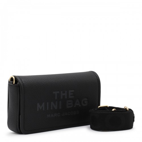 BLACK LEATHER MINI BAG