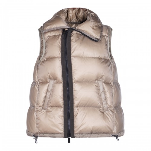 DARK BEIGE DOWN JACKET