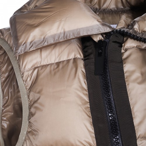 DARK BEIGE DOWN JACKET
