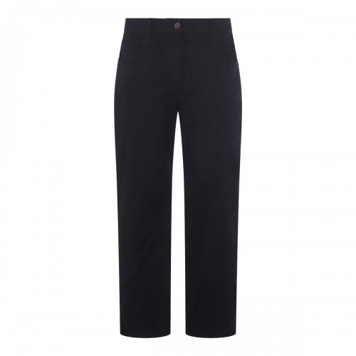 BLACK COTTON LANDAIS JEANS