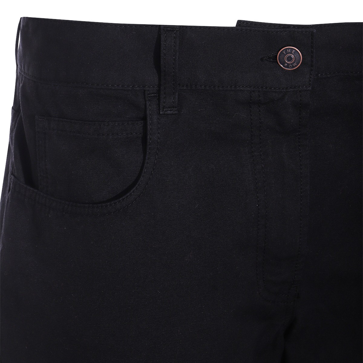 BLACK COTTON LANDAIS JEANS