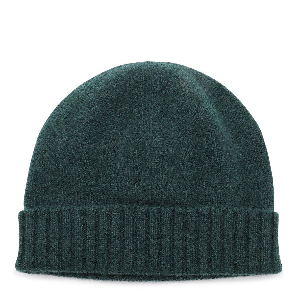 GREEN CASHMERE BEANIE