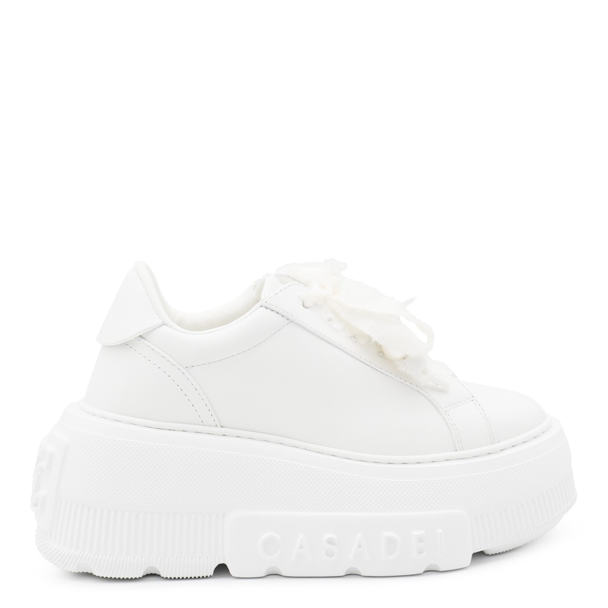 WHITE LEATHER NEXUS SNEAKERS