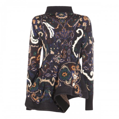 NAVY WOOL KNITWEAR 2