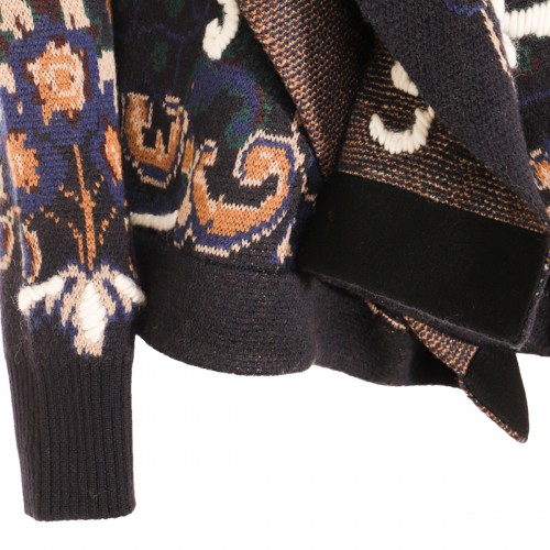 NAVY WOOL KNITWEAR