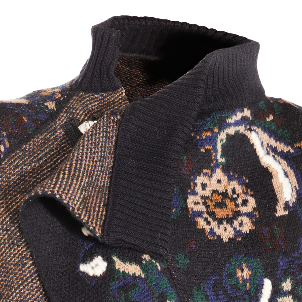 NAVY WOOL KNITWEAR NAVY WOOL KNITWEAR