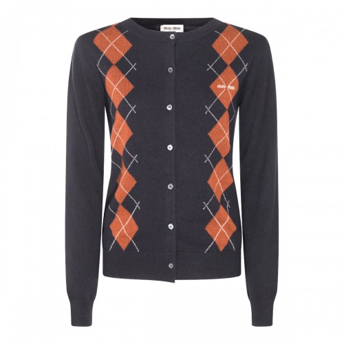BLUE WOOL KNITWEAR