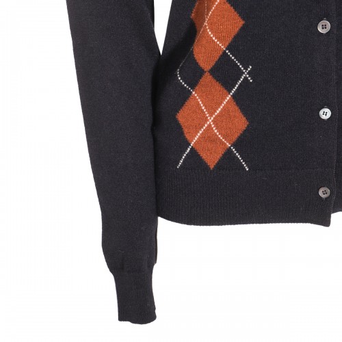 BLUE WOOL KNITWEAR