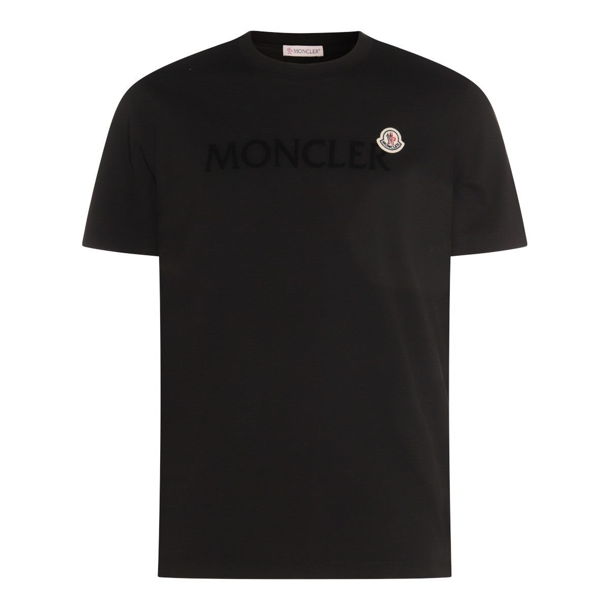 BLACK COTTON T-SHIRT