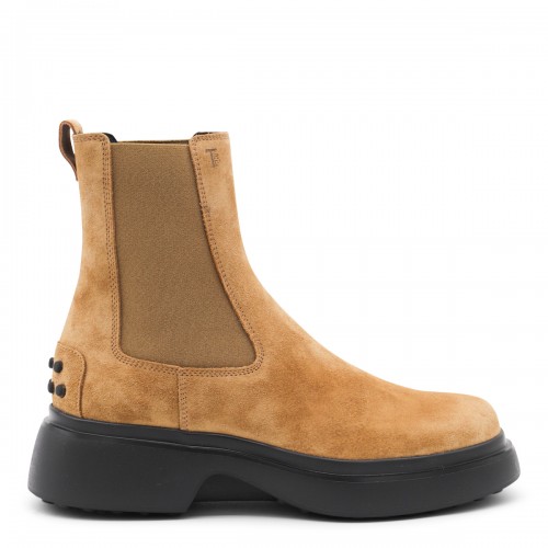 BROWN LEATHER BOOTS
