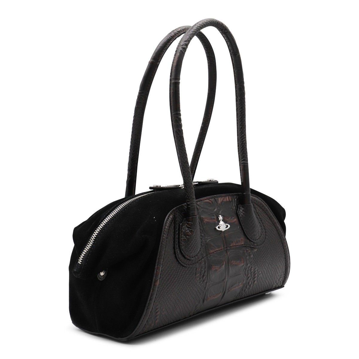 【送料&関税込】Vivienne Westwood Black Top Handle Bag Vivienne Westwood Top-handle bags for Women | Online Sale up