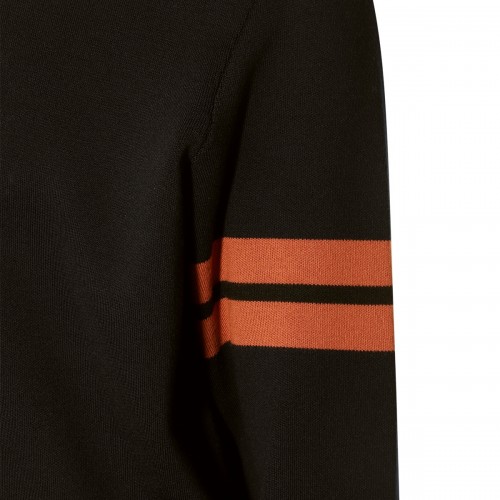 BLACK WOOL KNITWEAR