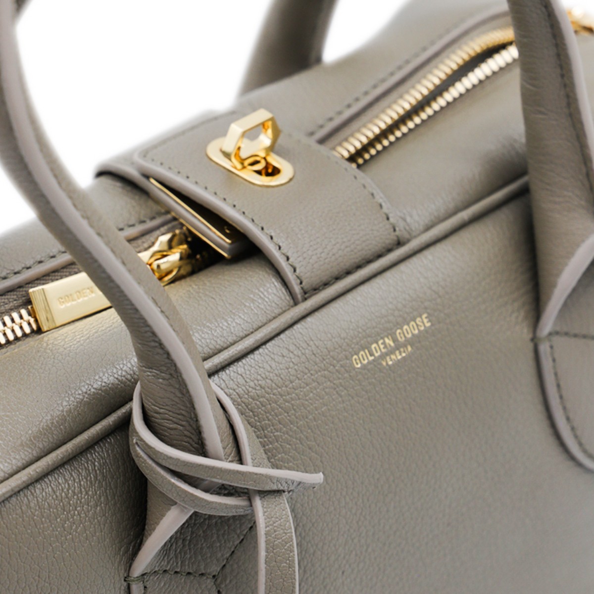 GREEN LEATHER TOP HANDLE  BAG GREEN LEATHER TOP HANDLE  BAG