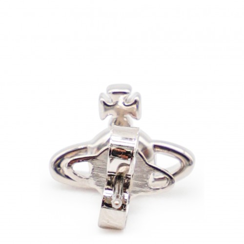 SILVER METAL EARRINGS