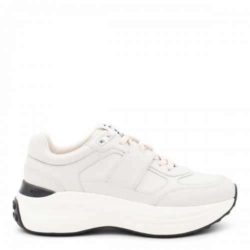 WHITE LEATHER SNEAKERS