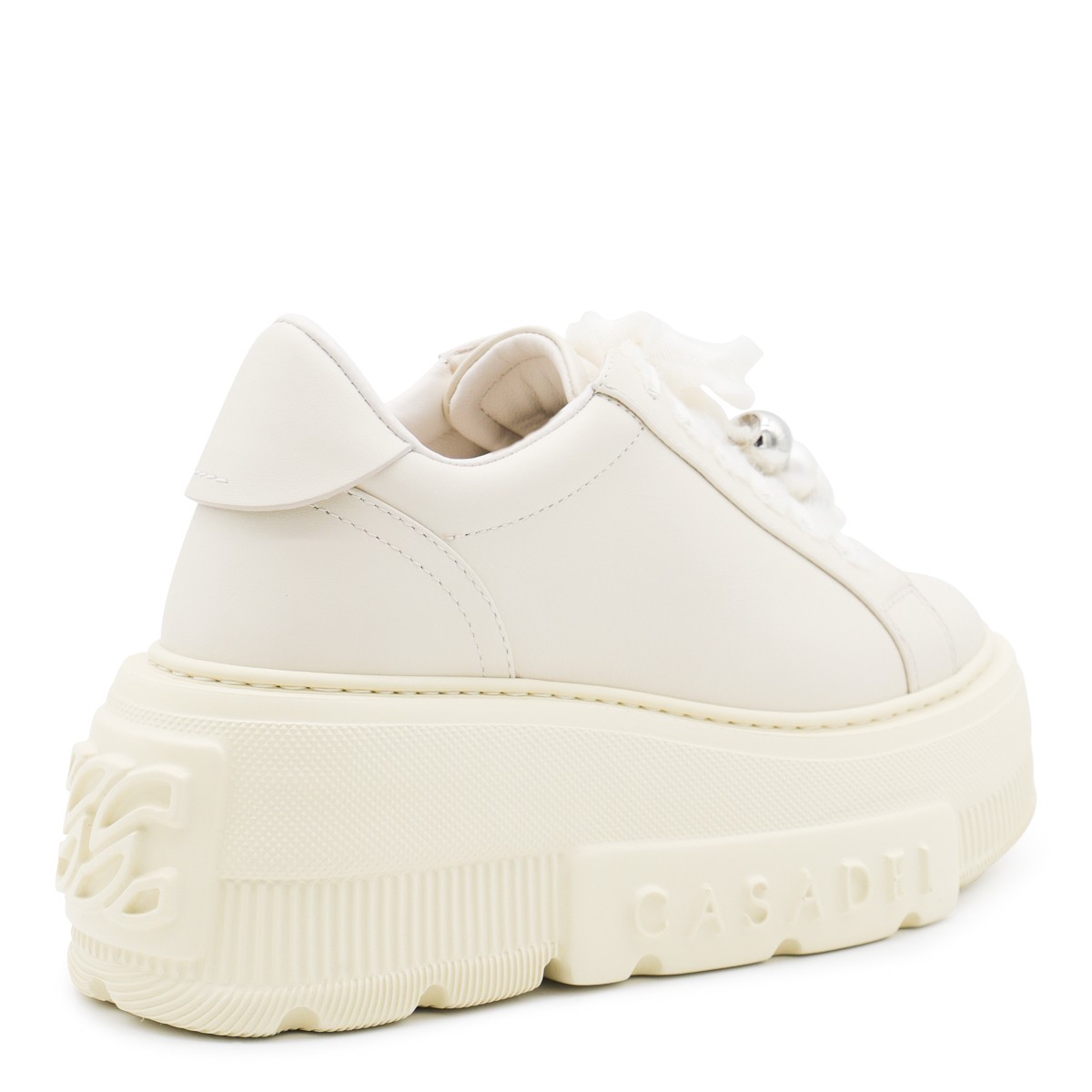 MILK LEATHER NEXUS SNEAKERS