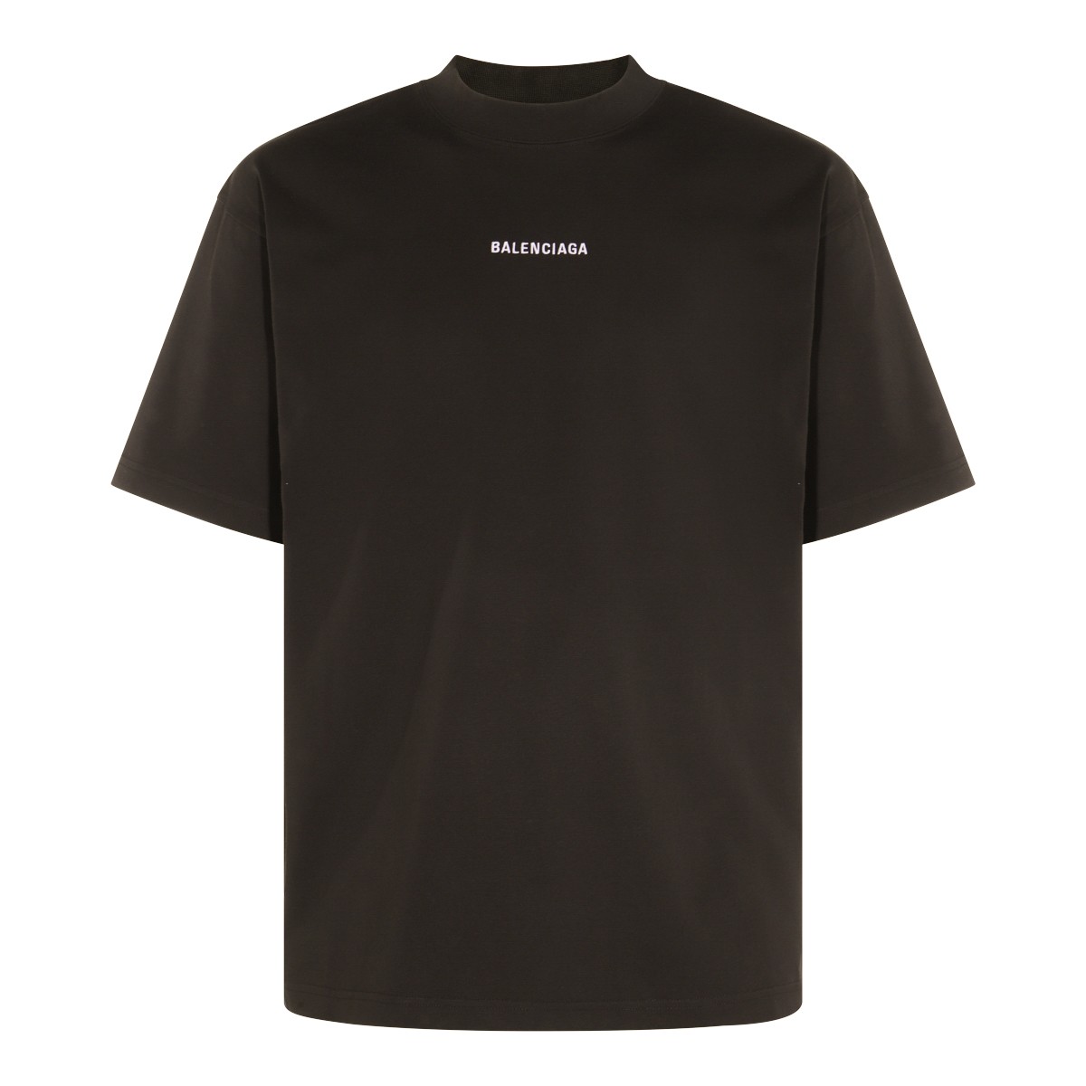 BLACK COTTON T-SHIRT