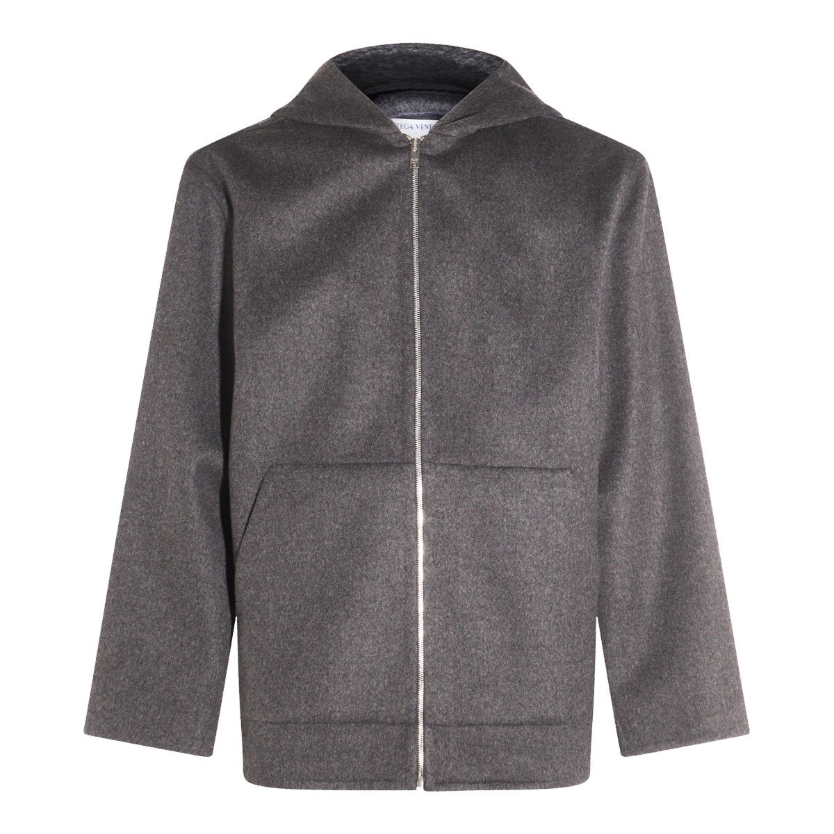 GREY WOOL SHIRT